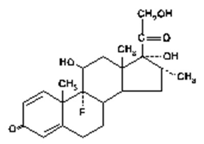 Structural Formula (Dexamethasone Chem Struct)